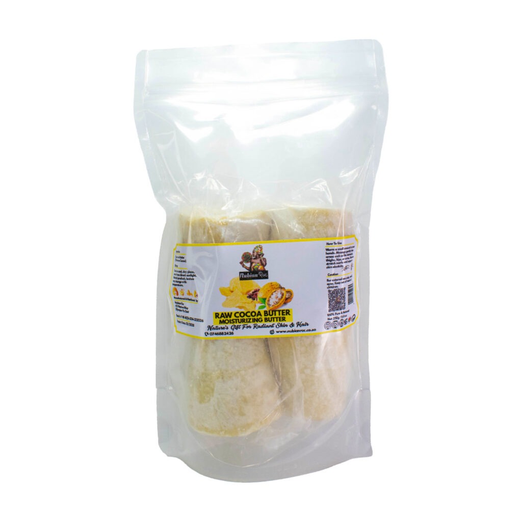 Nubian Roc Cocoa Butter Raw Organic (250g)