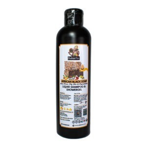 African Black Soap Shower Gel & Shampoo (250ml)
