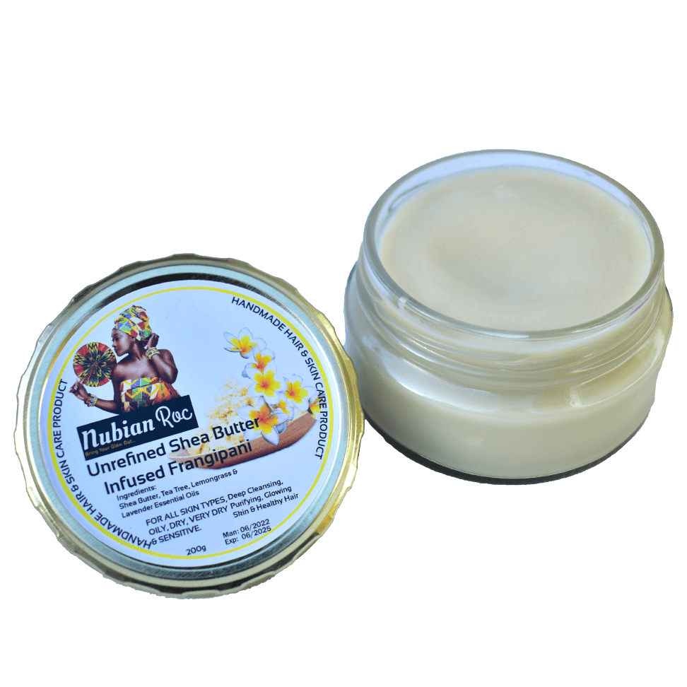 Infused Frangipani Unrefined Shea Butter (200g) - Image 2
