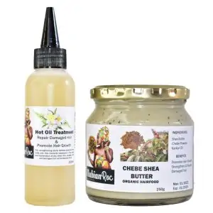 Hair Growth Combo - Chebe Hairfood & Hot Oil Treatment