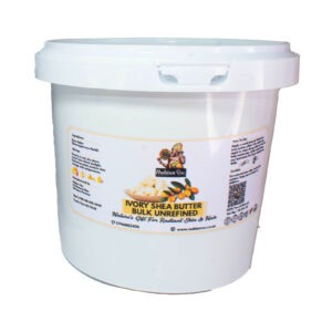 Shea Butter Ivory Bulk Bucket (1kg) Unrefined