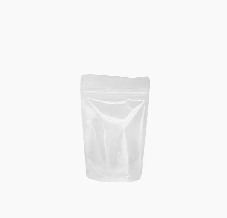 10 x 500 ml Doy Pouches Plastic (Zipper) - Clear