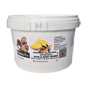 Shea Butter Yellow Bulk Bucket (1kg) Unrefined