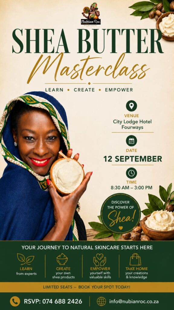Shea Butter Masterclass Poster 2